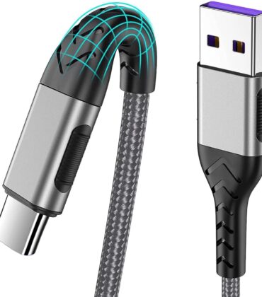 Durcord USB C Cable, Upgarded 2Pack 10ft Fast USB Type C Charging Cable for Android/Phone/Pad/Laptop, Type C Charger Braided USB Cable Compatible withi Phone 17/16/15/Pro/Plus/Max/Sam.Sung-Silver
